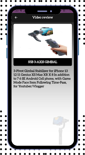 S5B 3-AXIS GIMBAL guide Screen 3