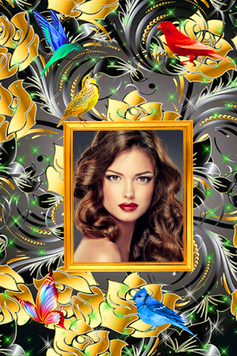 Love Birds Photo Frame Screen 2
