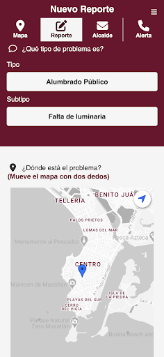 Mazatlán App Screen 2