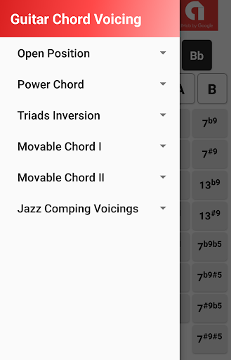 Guitar Chord Voicing Screen 3