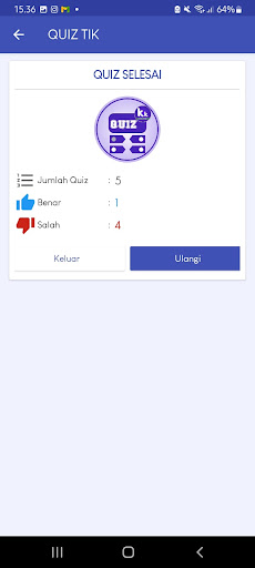 Multiple Choice Screen 3