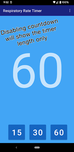 Nurses Respiratory Rate Timer Screen 3