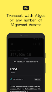 Screenshot 6 Pera Algo Wallet Beta android