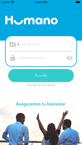 Android application Humano Empleados screenshort