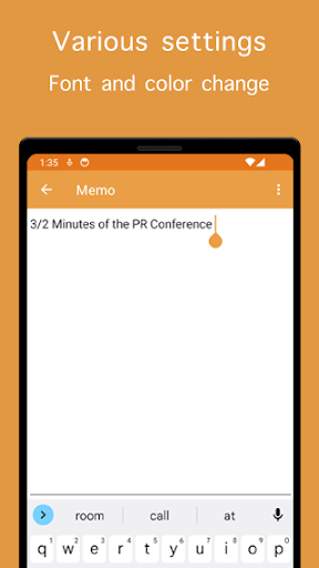 Easy notepad - Search&Security Screen 3