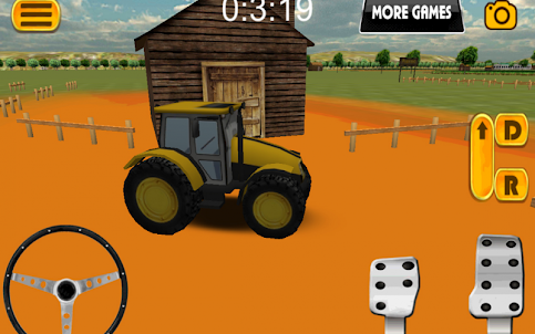 Tractor parking 3D Farm Driver