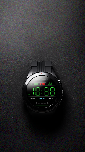 Android application Minimal Digital Full Date VS81 screenshort