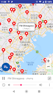 Japan Radio Map - Japan community radio broadcasts 8.1 APK screenshots 1