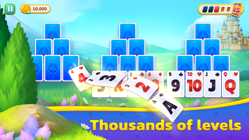 Android application Solitaire Castle Royal screenshort