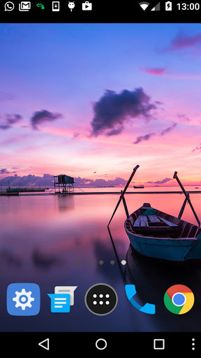 purple night sky wallpaper Screen 2