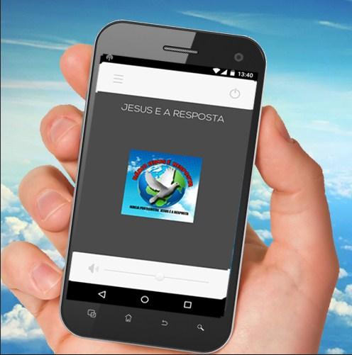 Android application JESUS É A RESPOSTA screenshort