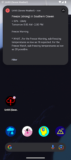UnWX (Severe Weather Alerts) 3