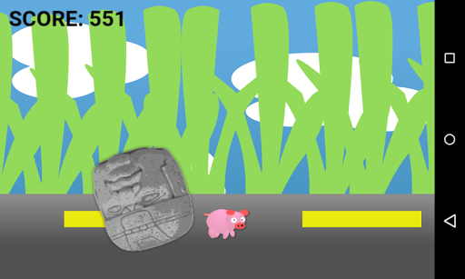 Android application Run Pig Run screenshort
