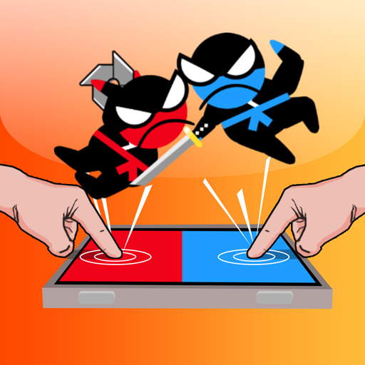 Jumping Ninja Battle - Two Player battle Action
