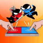 Cover Image of Unduh Jumping Ninja Battle - Aksi Pertempuran Dua Pemain 4.1 APK