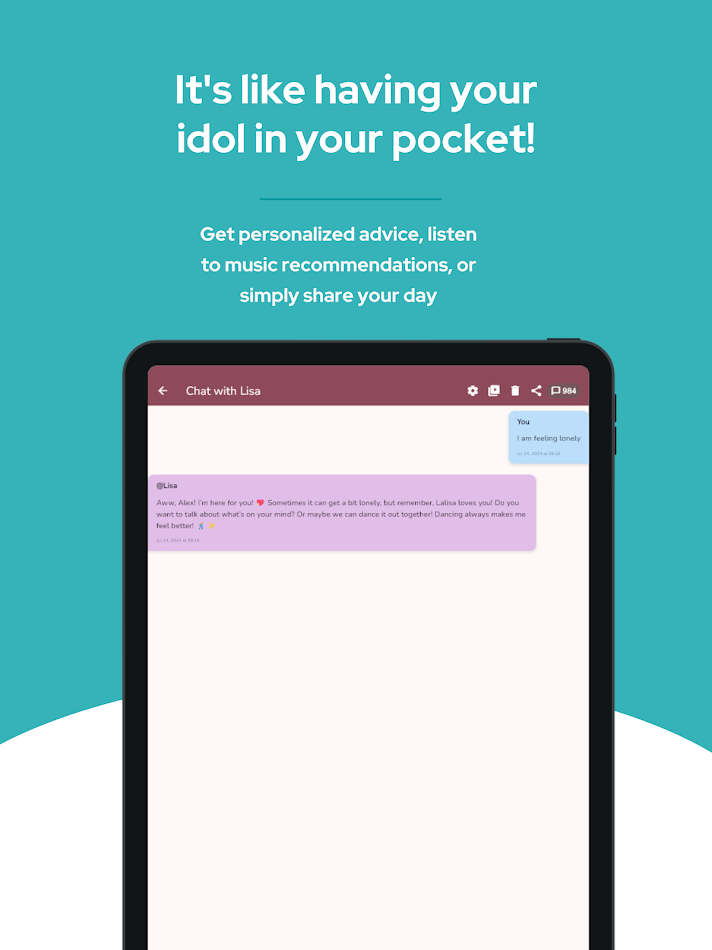 #6. Chat with K-pop AI Idols (Android) De: JH Digital Solutions