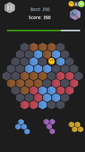 hexa block puzzle -three modes