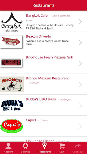 Hub City Delivery Screen 2