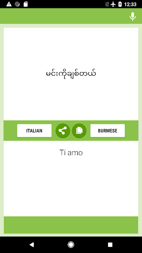 Italian-Burmese Translator Screenshot 2 - AppWisp.com