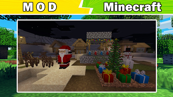 Christmas Minecraft Mod 3.09 APK screenshots 2