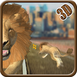 Lion City Race 3D icon