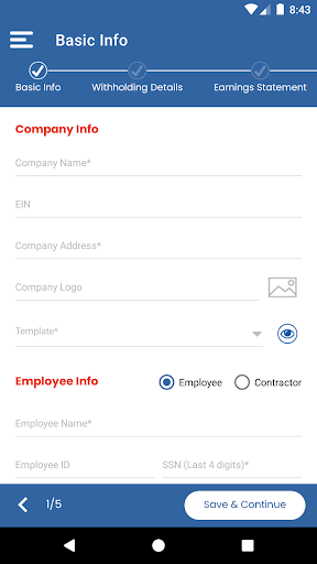 Paystub Generator Us Paycheck Stubs 123paystubs Apps On Google Play