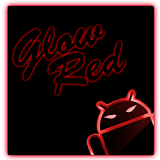 GOKeyboard Theme Glow Red icon