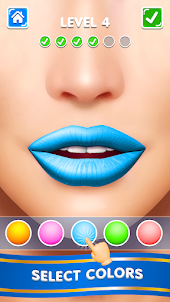 Lipstick Lip Art: Maquillaje