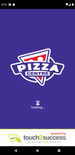 Android application Pizza Centre screenshort