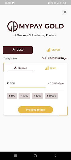 MyPayGold Screen 3
