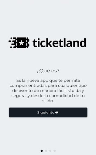 Android application Ticketland screenshort