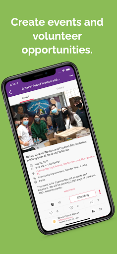 Android application CivicRush Community screenshort