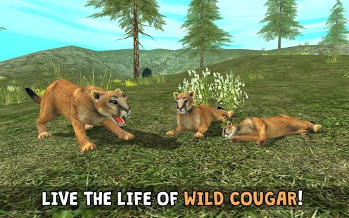 Wild Cougar Sim 3D screenshots 1