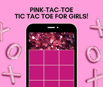 Pink Tic Tac Toe for Girls