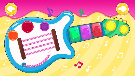 Captura de pantalla instrumentos musicales para niños
