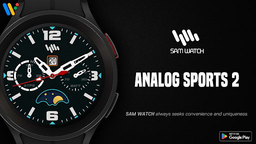 Android application SamWatch Analog Sports 2 screenshort