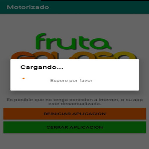Android application FG motorizado screenshort
