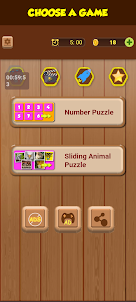 Sliding number puzzle