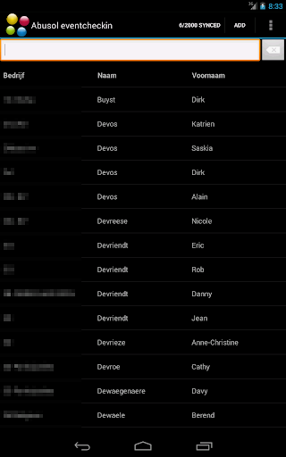 eventcheckin Screen 3