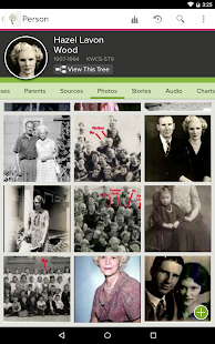 FamilySearch Tree Screenshot