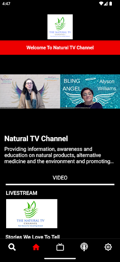 Android application Natural TV Channel screenshort