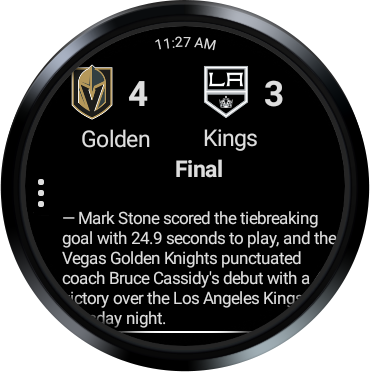 Premium NHL for Wear Screen 3