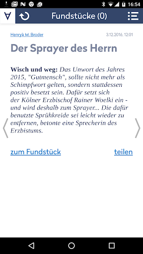 Achgut-Fundstücke Screenshot 3 - AppWisp.com