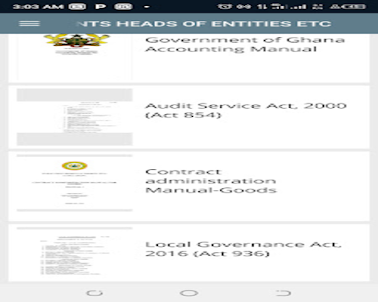 RAS Ghana Financial Laws App