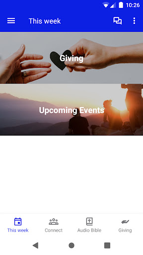 Android application New Life screenshort