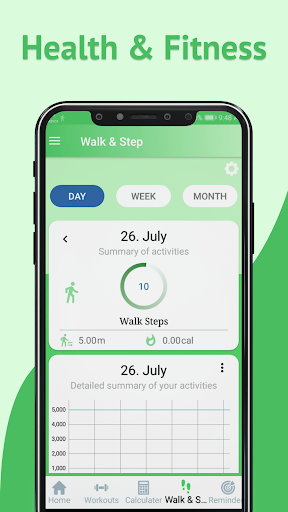 Android application Fitness Health Tracker-fitness screenshort