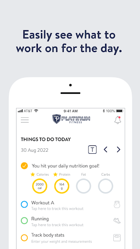 Screenshot of Platinum Fitness