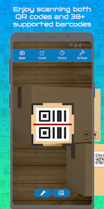 เครื่องสแกน QR และบาร์โค้ด