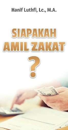 Android application Siapakah Amil Zakat? screenshort