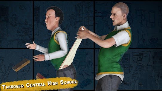 High School Gangster Fighting 3D MOD APK (UNLOCK EVERTHING) 6